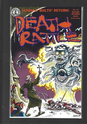 DEATH RATTLE #12 (NM) COPPER AGE KITCHEN SINK COMIX, HORROR, $3.95 FLAT SHIPPING