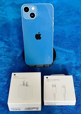 Apple iPhone 13 - 128 GB - Blue (Unlocked) - 100% Battery