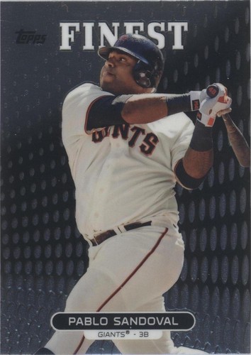 2013 Topps Finest - Pablo Sandoval #22