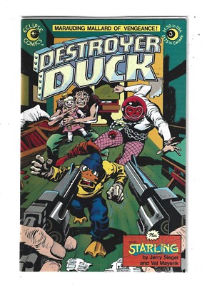 DESTROYER DUCK #3 (NM) HIGH GRADE COPPER AGE ECLIPSE COMIC, $3.95 FLAT SHIPPING