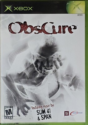 Obscure (Microsoft Xbox, 2005) Authentic & Complete!
