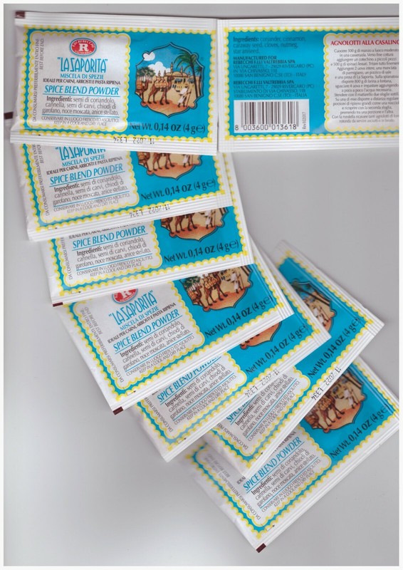 La Saporita - Miscela Di Spezie - 1 Bustina Da Gr.4