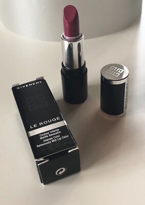 BNIB Givenchy Le Rouge Intense Color Lipstick 315 Framboises Velours 0.04oz/1g