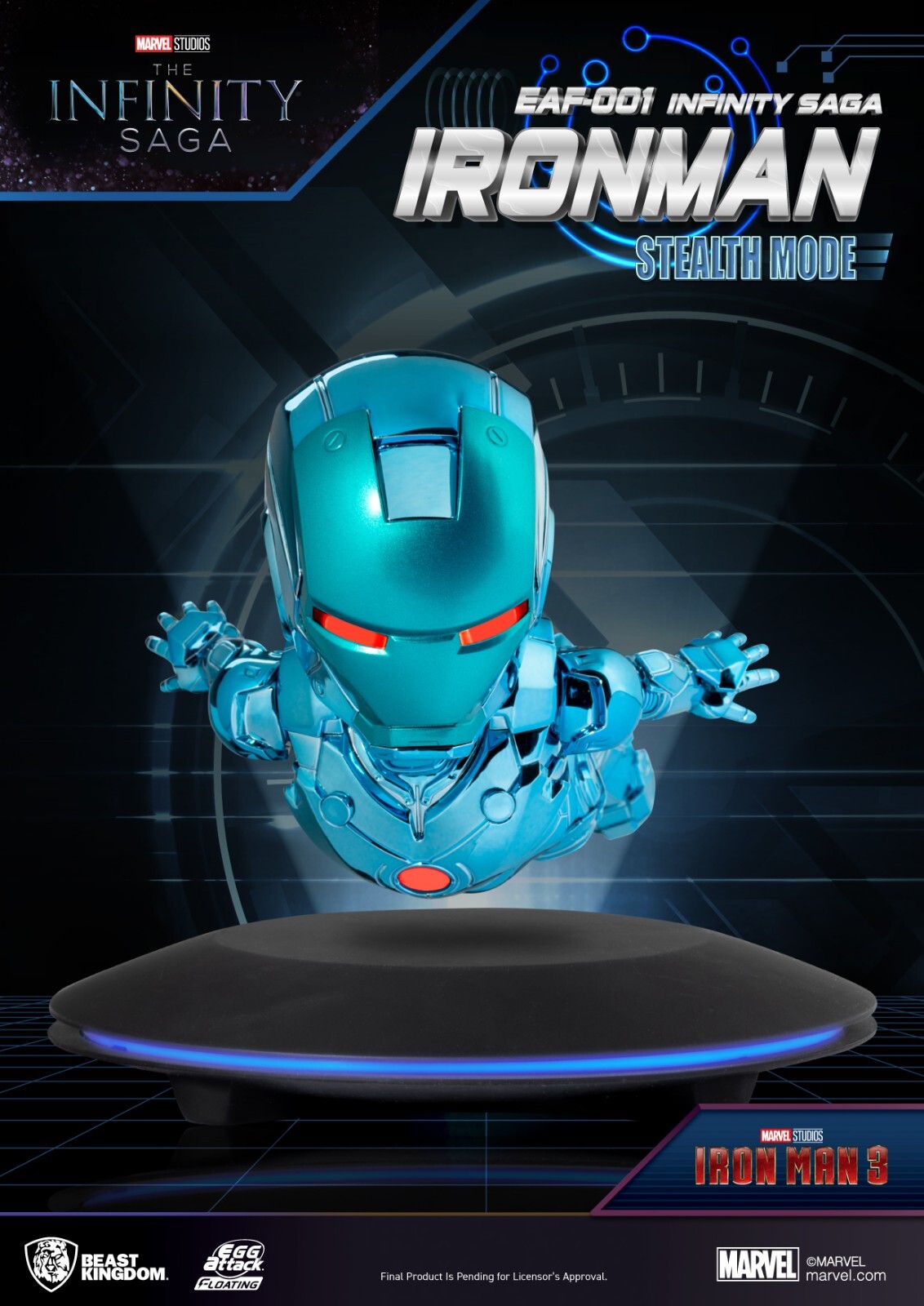 Marvel The Infinity Saga Iron Man Stealth Mode EAF-001 Egg