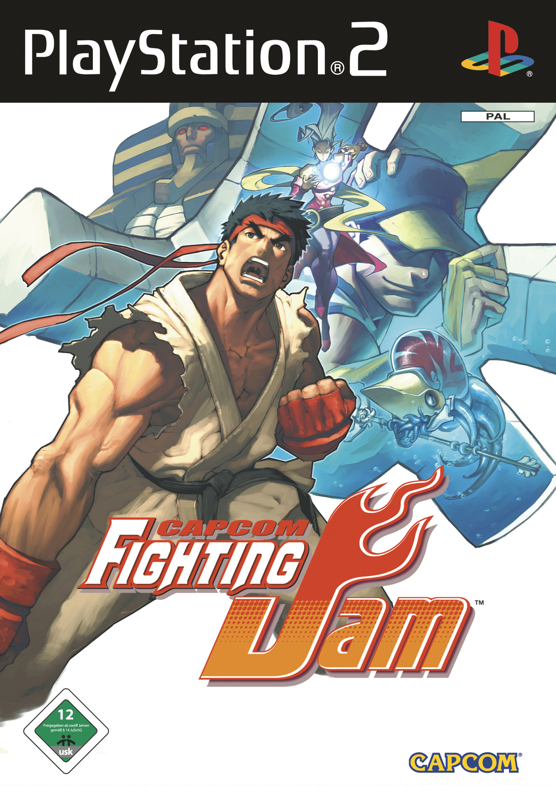 Capcom Fighting Jam – PS2 – Version Japonaise NTSC-J – Complet (Boîte, Notice) – Très Bon état