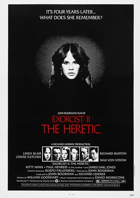 Free Same Day Shipping EXORCIST II The Heretic Linda Blair 11x17 Poster