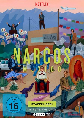 NARCOS: MEXICO - Staffel 3 (DVD) María José McNairy Scoot Edda (UK IMPORT)