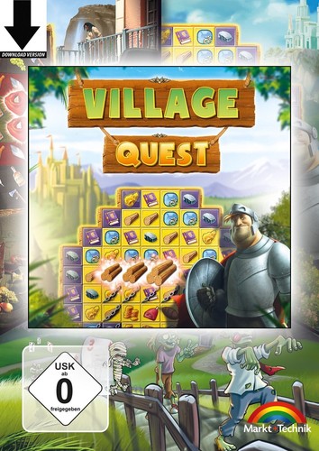 Village Quest  - 3 Gewinnt Spiel - Match 3 - PC - Windows Download
