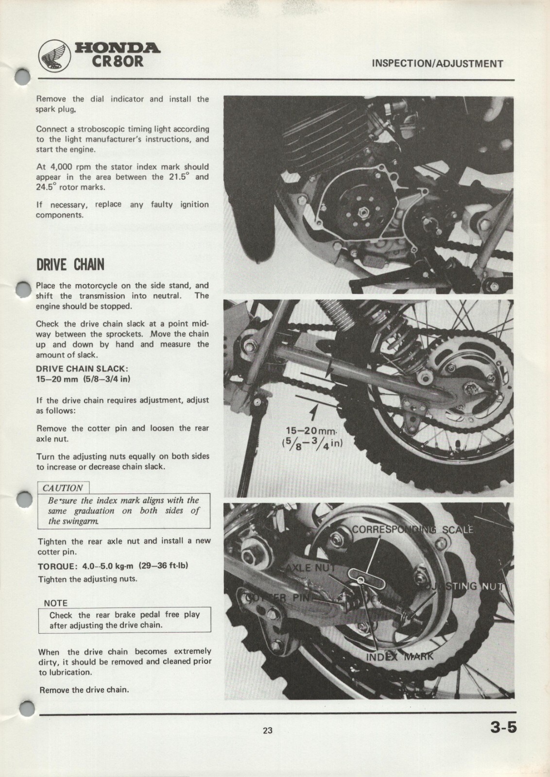 PDF DOWNLOAD Honda CR80R Elsinore (1980) Shop Repair Manual CR 80 R PDF 18040