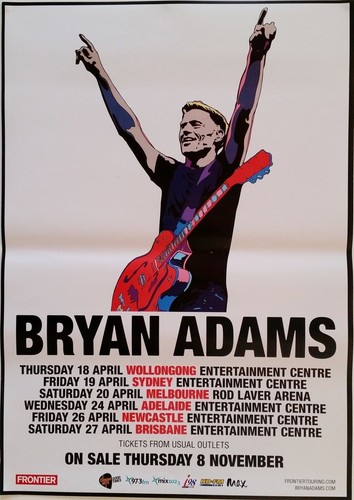 Bryan Adams - Live in Belgium 1988 DVD | eBay