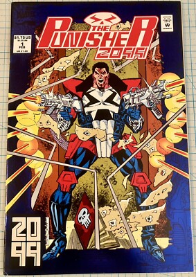 Punisher 2099 #1 NM- Tom Morgan Cover 1st Appearance Kron Stone 1993 Marvel