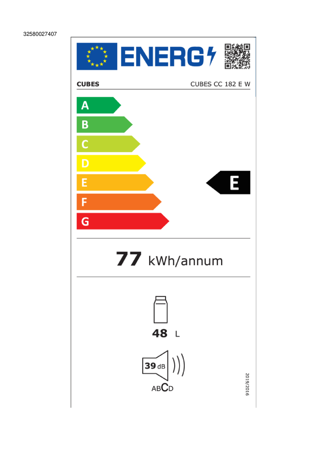 EEK:E Energieeffizienz E