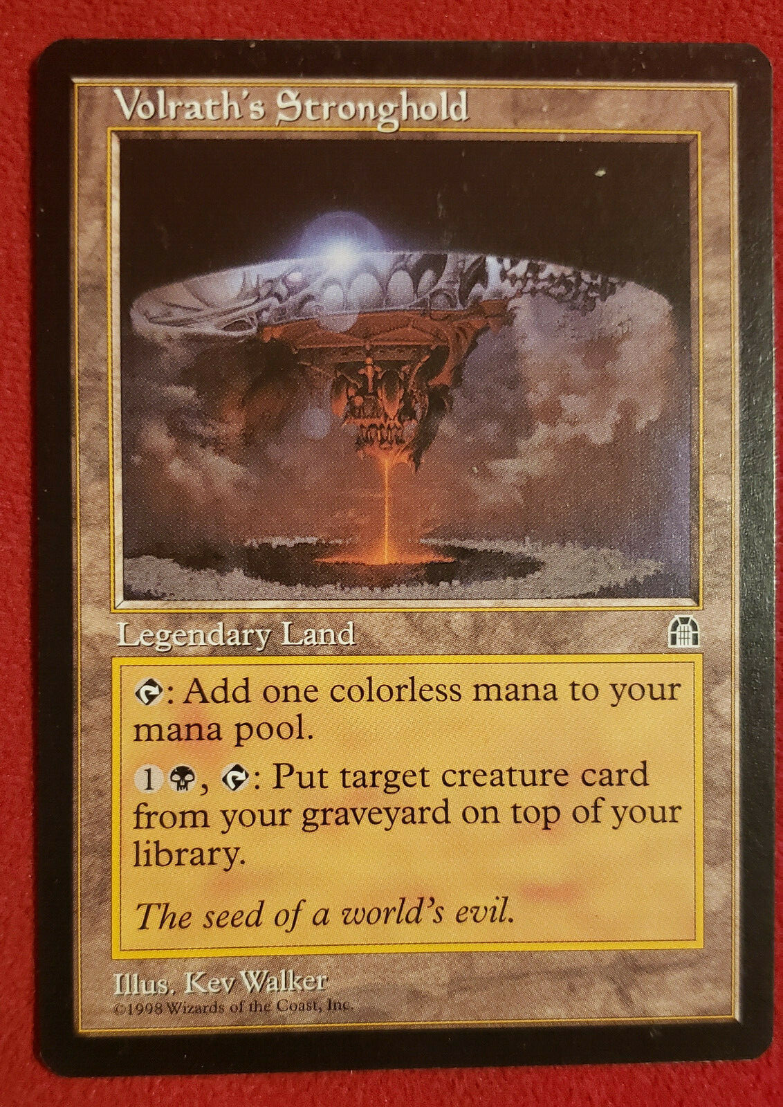 1) Volrath's Stronghold x1 - NM / LP Stronghold Magic The