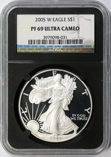 2000年 プルーフ銀貨 PF 69 ULTRA CAMEO 2000-P Silver Eagle $1. NGC Graded PF-69 Ultra Cameo. Store