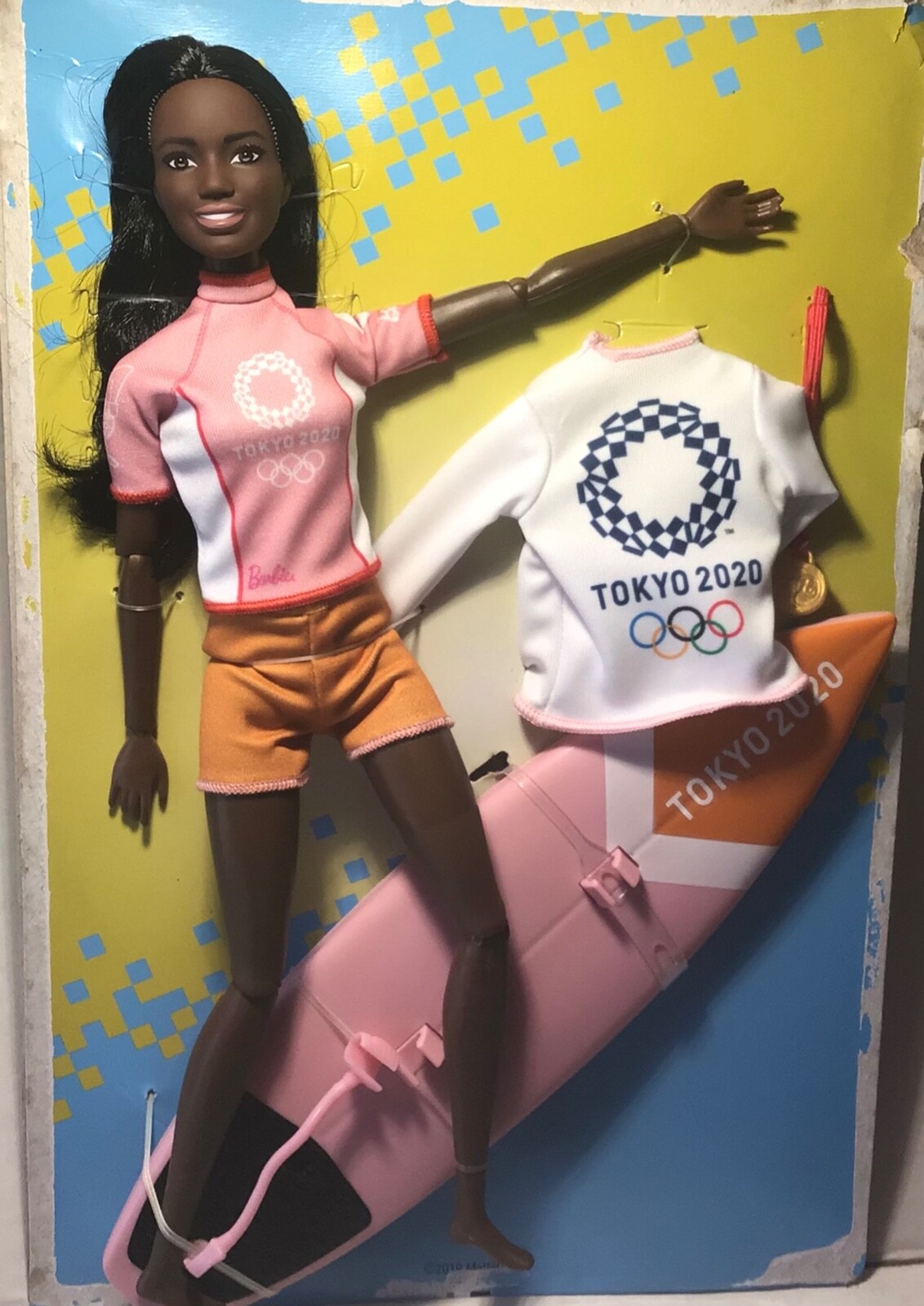 Barbie Tokyo 2020 Olympic Games Surfing African American