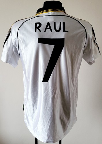 ウェア adidas Real Madrid 2009-10  No.7RAUL ADIDAS REAL MADRID CHAMPIONS 2009 RAUL S AWAY ORIGINAL