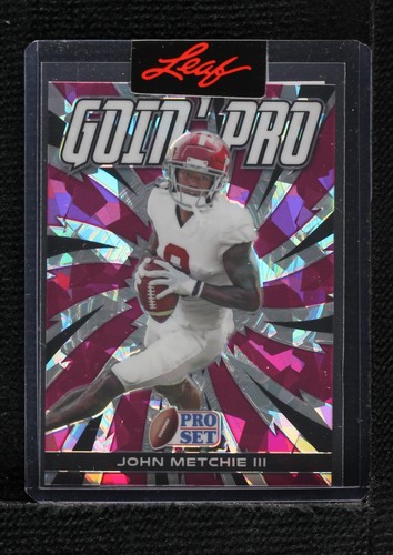 2022 Leaf Pro Set Draft John Metchie III #GP-JM1