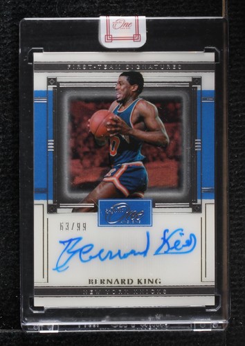2020-21 Panini One and One - Bernard King #FTS-BNK