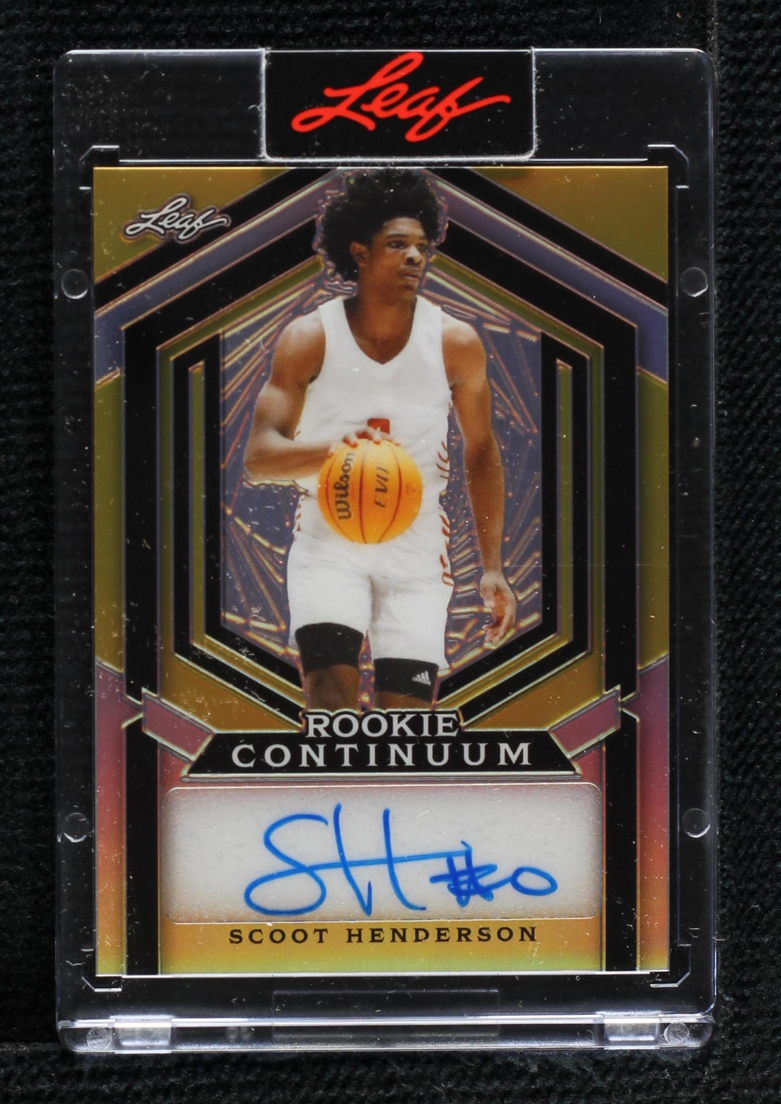 2023 Leaf Metal Continuum - Scoot Henderson #MC-62