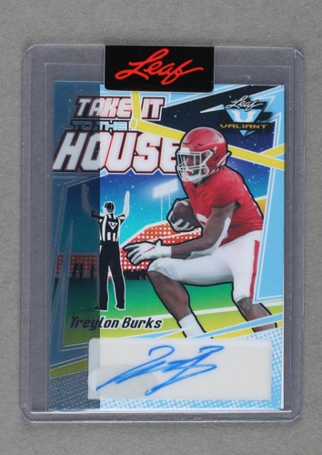 2022 Leaf Valiant Treylon Burks #TH-TB1