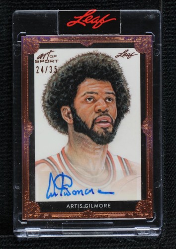 2021 Leaf Art of Sport - Artis Gilmore #BA-AG1