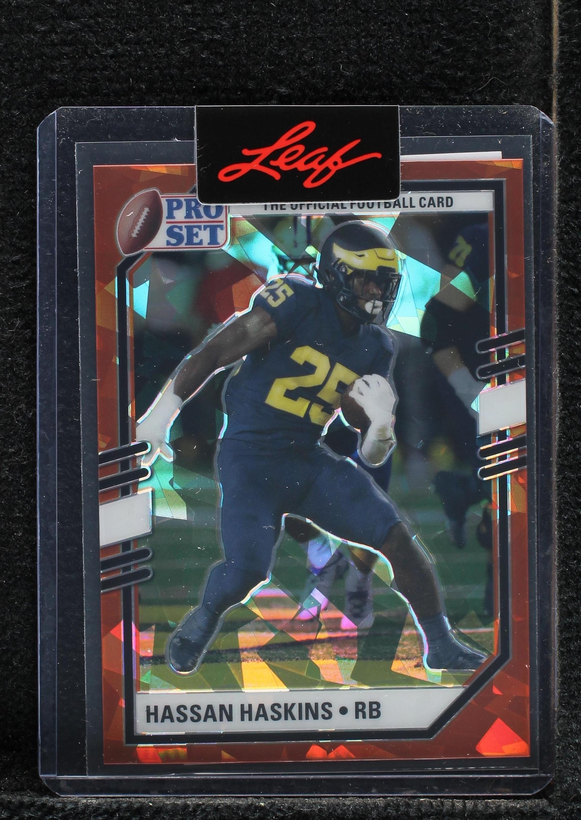 2022 Leaf Pro Set Draft Hassan Haskins #PSB-HH2