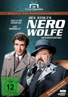Nero Wolfe - Gesamtedition - Rex Stout - William Conrad - Fernsehjuwelen [4 DVD]