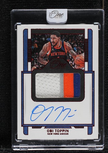 2022-23 Panini One and One - Obi Toppin #JA-OBI