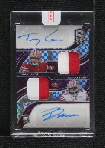 2021 Panini Spectra Trey Lance Trey Sermon #RDA-SF