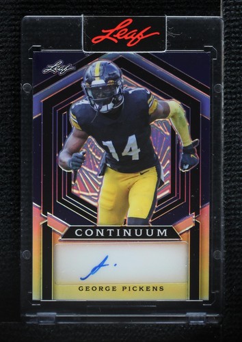 2023 Leaf Metal Continuum George Pickens #MC-88