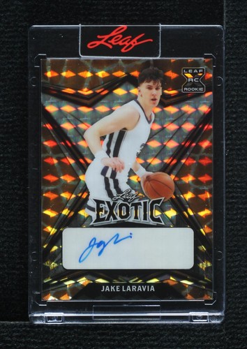 2022-23 Leaf Exotic - Jake LaRavia #BA-JL1