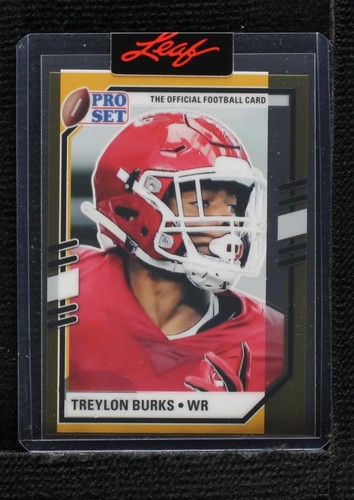 2022 Leaf Pro Set Draft Treylon Burks #PSP-TB1