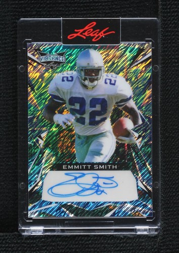 2023 Leaf Vibrance Emmitt Smith #BA-ES1