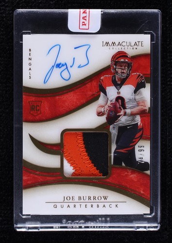 2020 Panini Immaculate Collection Joe Burrow #101