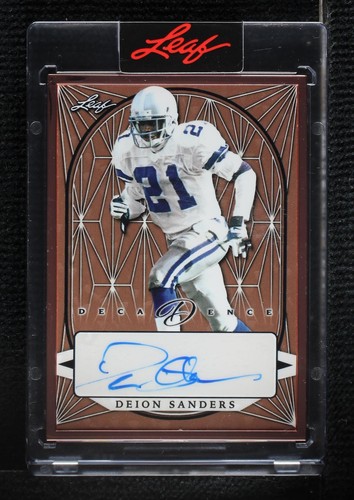 2022 Leaf Decadence Deion Sanders #BA-DS1
