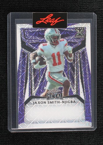 2023 Leaf Metal Jaxon Smith-Njigba #BA-JSN