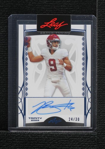 2022 Leaf Trinity Bryce Young #BA-BY1