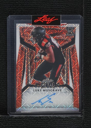 2023 Leaf Metal Luke Musgrave #BA-LM1