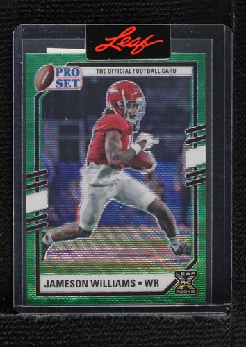 2022 Leaf Pro Set Draft Jameson Williams #PSB-JW1