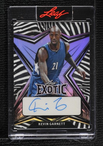 KEVIN GARNETT; 1998-99 FLAIR SHOWCASE ROW 3/4 BASKETBALL CARD | eBay