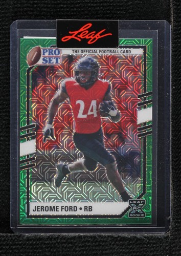 2022 Leaf Pro Set Draft Jerome Ford #PSB-JD1