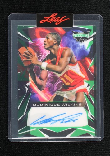 2023 Leaf Vibrance - Dominique Wilkins #BA-DW1