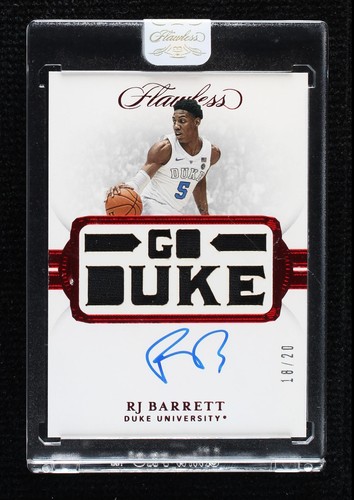 2019-20 Panini Flawless Collegiate - RJ Barrett #103