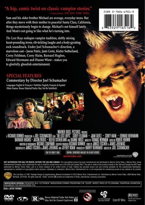 The Lost Boys DVD Corey Feldman NEW