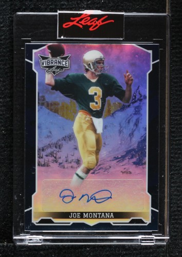 2022 Leaf Vibrance Joe Montana #BA-JM5