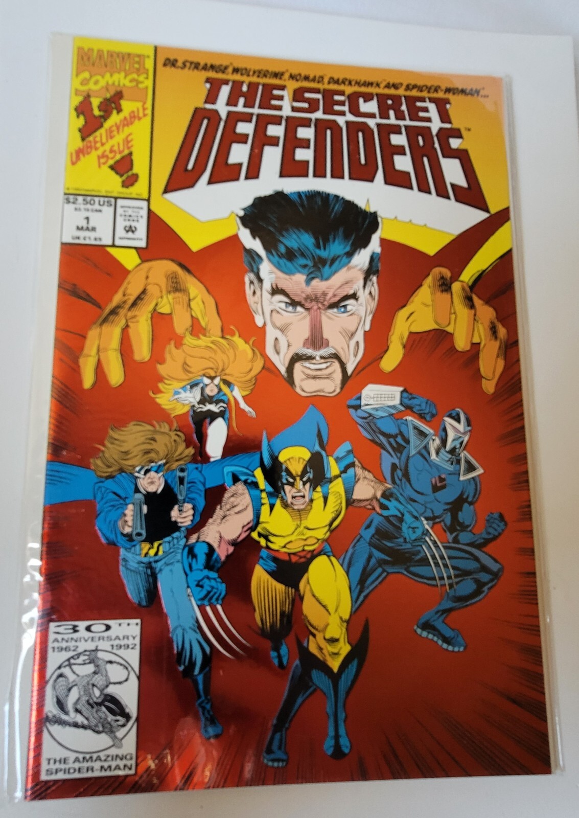 アメコミ THE SECRET DEFENDERS #1 The Secret Defenders 1st issue March 30th Anniversary | eBay