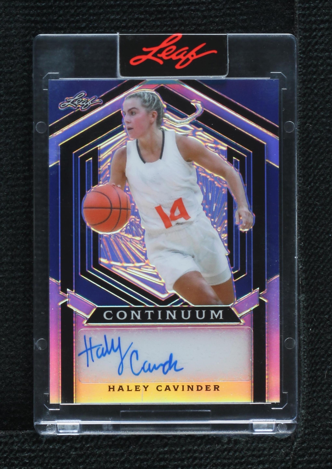 2023 Leaf Metal Continuum - Haley Cavinder #MC-155