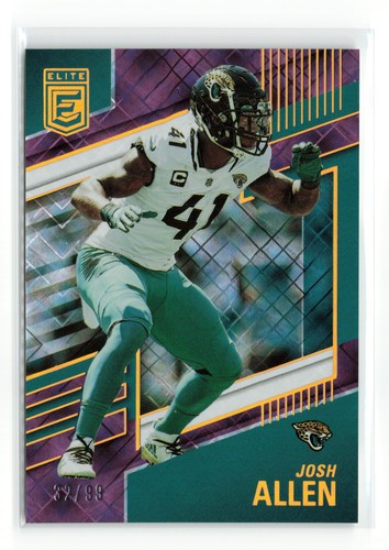 ALLEN JOSH #80 /99 2022 PANINI DONRUSS ELITE JAGUARS SP | eBay