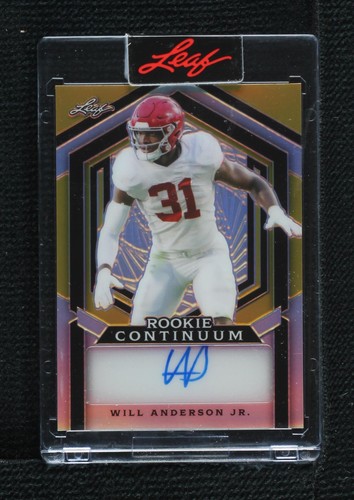 2023 Leaf Metal Continuum Will Anderson #MC-91