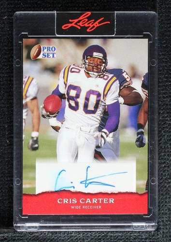 2022 Leaf Pro Set Sports Cris Carter #PSA-CC1